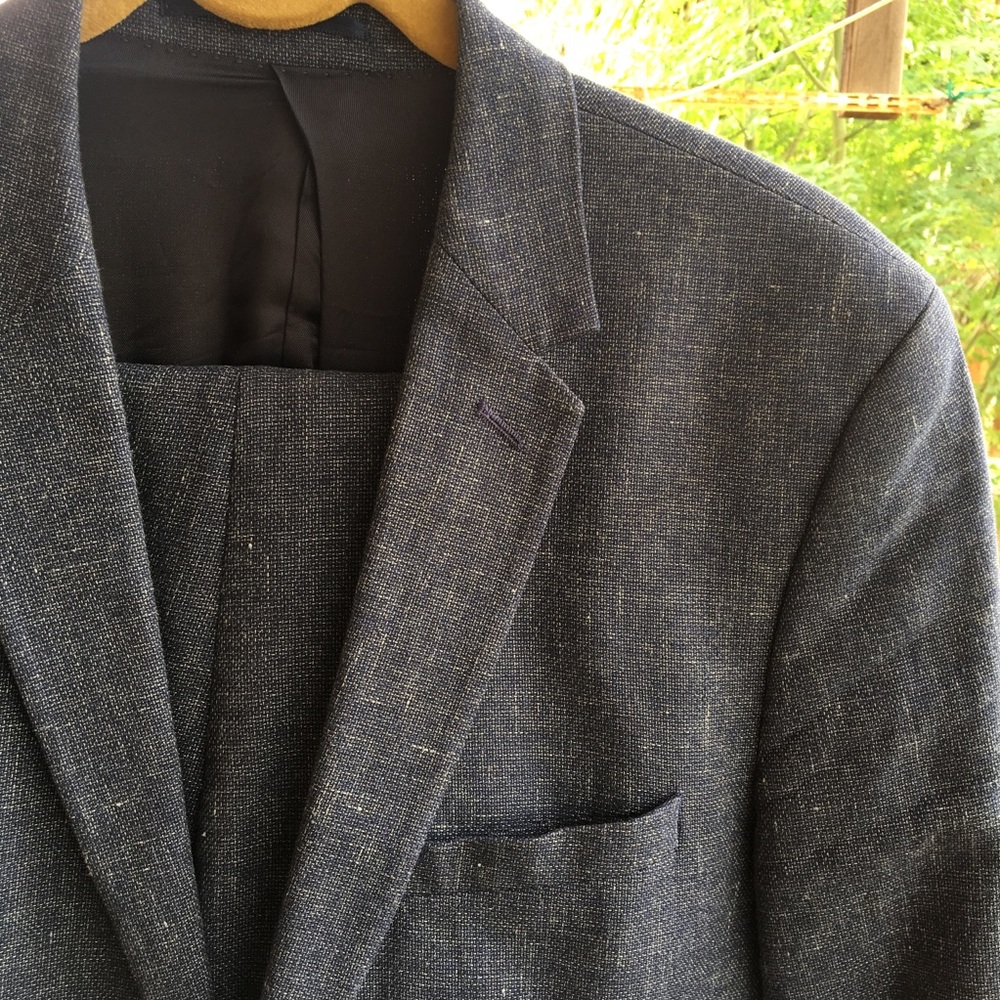 Linen Suit Jacket & Pants